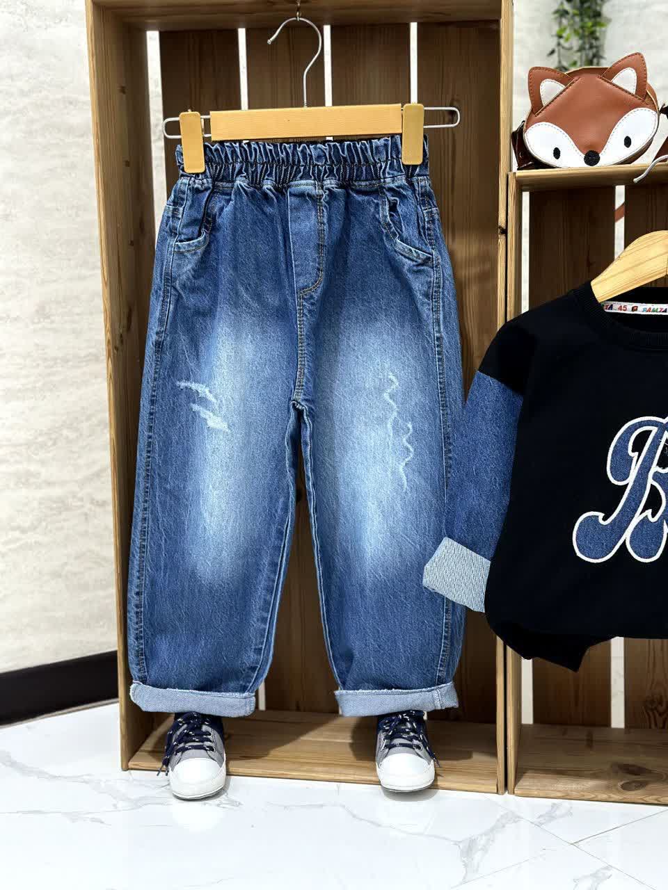 بلوز وشلوار جین پسرانه - تصویر 6